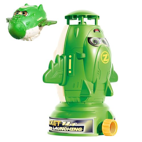 Water-Powered Rocket Sprinkler Toy – Outdoor Summer Fun for Kids”